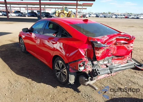 2016 Honda Civic Ex-T from USA, damaged, VIN 2HGFC1F32GH651680